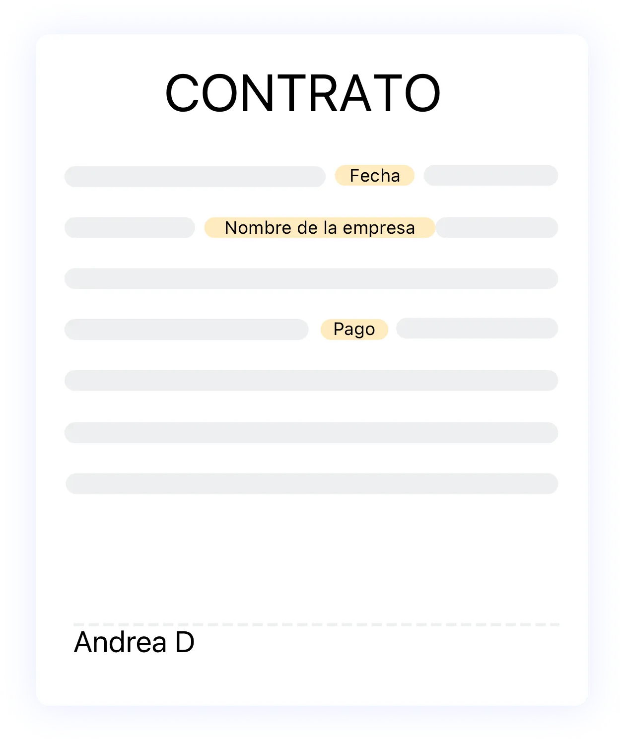 Contrato home