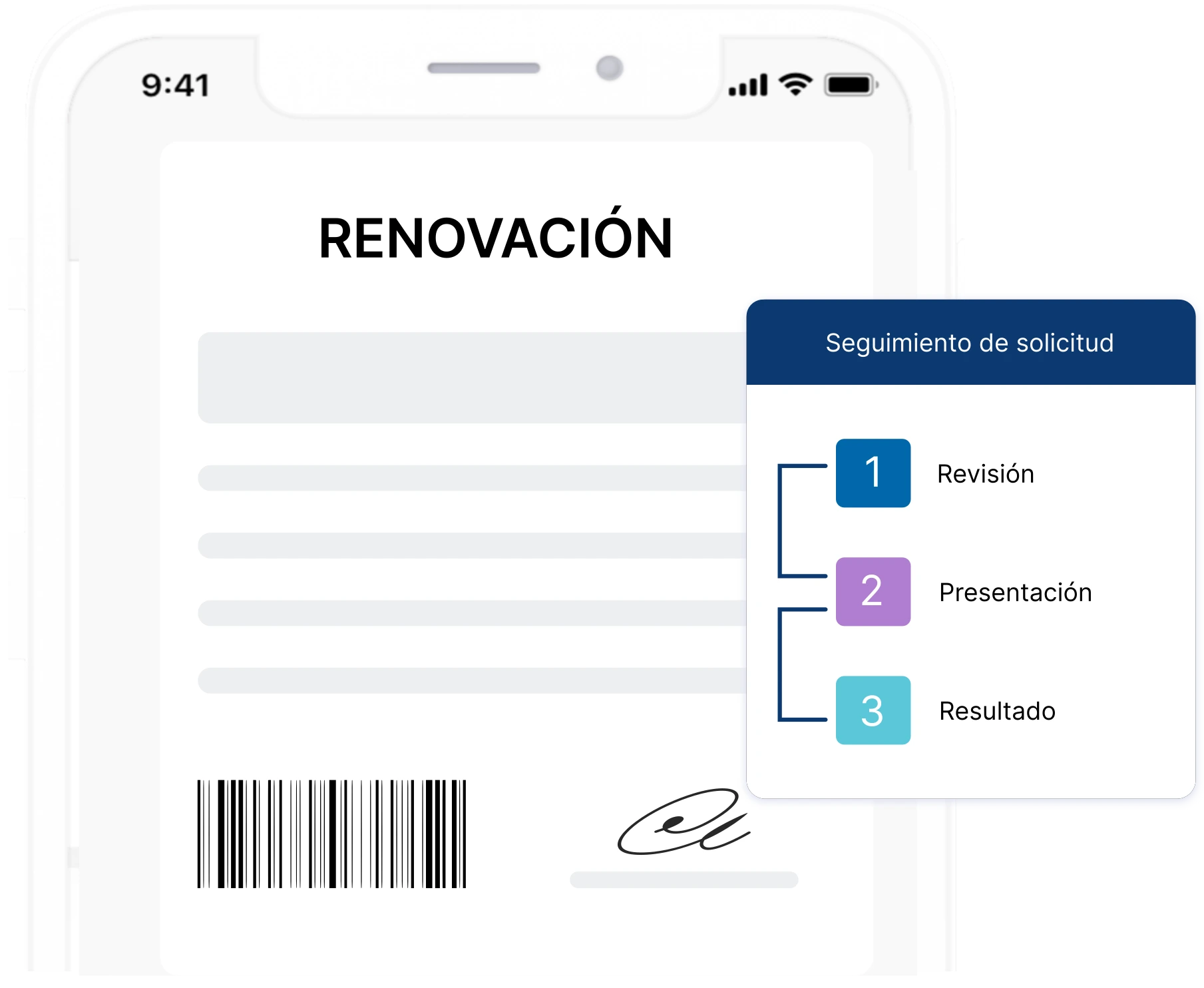 Simulación de renovación de marca