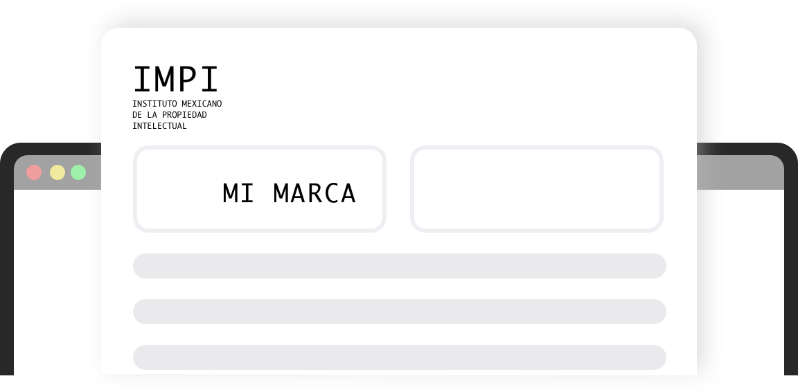 Simulación de marca